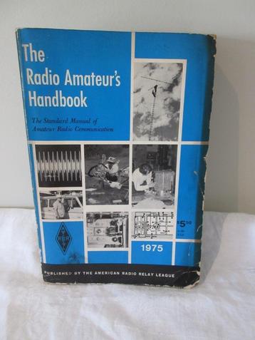 Oud boek THE RADIO AMATEUR'S HANDBOOK 1975 oude radio's beschikbaar voor biedingen