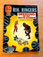Rik Ringers 7: EERSTE DRUK uit 1968 - Dreiging op het witte, Gelezen, Eén stripboek, Tibet & A.P. Duchâteau, Ophalen of Verzenden