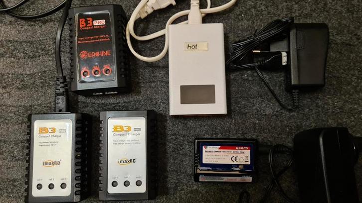 Lipo laders (6 stuks), Hobby en Vrije tijd, Modelbouw | Radiografisch | Vliegtuigen, Gebruikt, Elektro, Ophalen of Verzenden