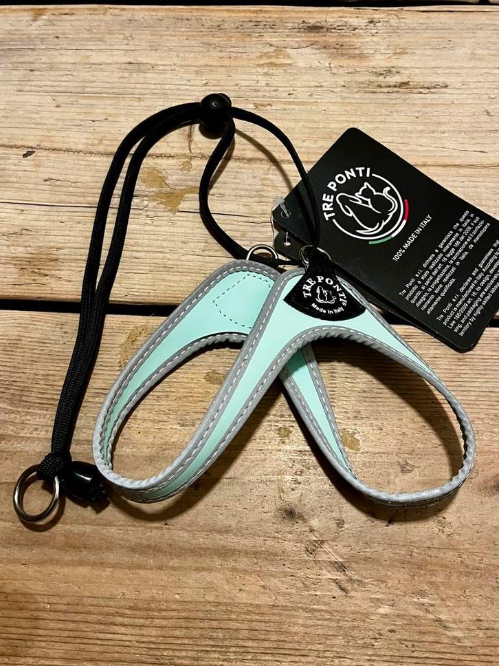 Tre Ponti Liberta reflective, mint / maat 1,5, Dieren en Toebehoren, Hondenriemen, Nieuw, Verzenden
