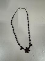 Ketting met rode stenen, Ophalen of Verzenden, Zo goed als nieuw