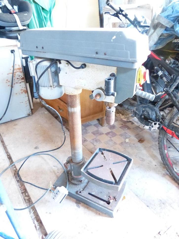 Perceuse colonne OPTIMUM B23pro, Bricolage & Construction, Outillage | Foreuses, Utilisé, Foreuse sur colonne, Enlèvement