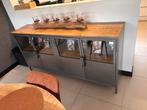 Dressoir + tv meubel mango / metaal, Ophalen, Zo goed als nieuw, Metaal