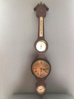Baromètre/thermomètre/horloge (77 cm), Utilisé, Baromètre