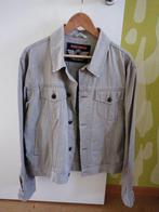 beige jeans jas, maat medium, C&A, Gedragen, Beige, Maat 48/50 (M)