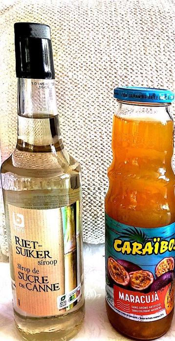 Lot de boissons fruits de la passion et pina  colada beschikbaar voor biedingen