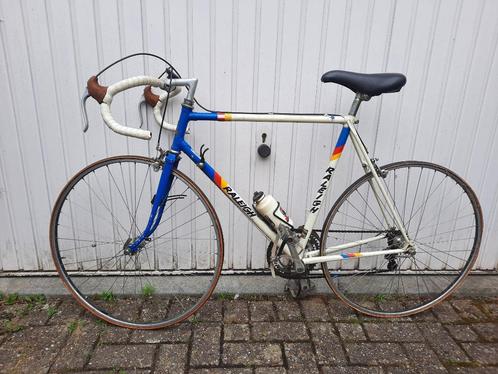 Vintage/retro koersfiets Raleigh 'Panasonic', Fietsen en Brommers, Fietsen | Racefietsen, Gebruikt, Ophalen