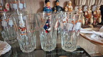Verre bass carnaval 2001 gille de binche, Collections, Enlèvement ou Envoi, Comme neuf