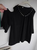 Zwart shirt (ik schat XXL) zgan, Vêtements | Femmes, Blouses & Tuniques, Enlèvement, Comme neuf, Noir