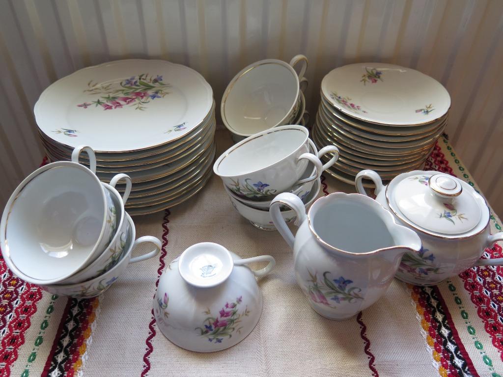 dessert servies, Antiek en Kunst, Antiek | Servies compleet, Ophalen of Verzenden