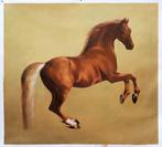 Whistlejacket van Stubbs, geschilderde olieverf replica., Envoi