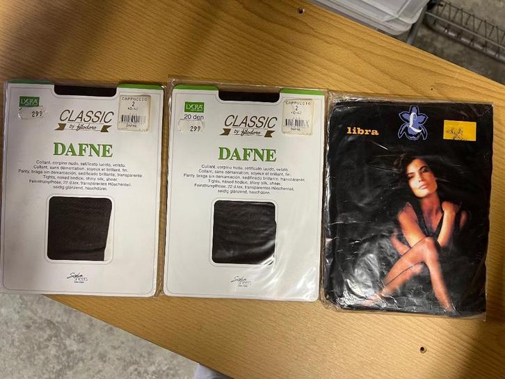 Nylon kousen, Kleding | Dames, Leggings, Maillots en Panty's, Nieuw, Panty, Maat 40/42 (M), Bruin, Ophalen