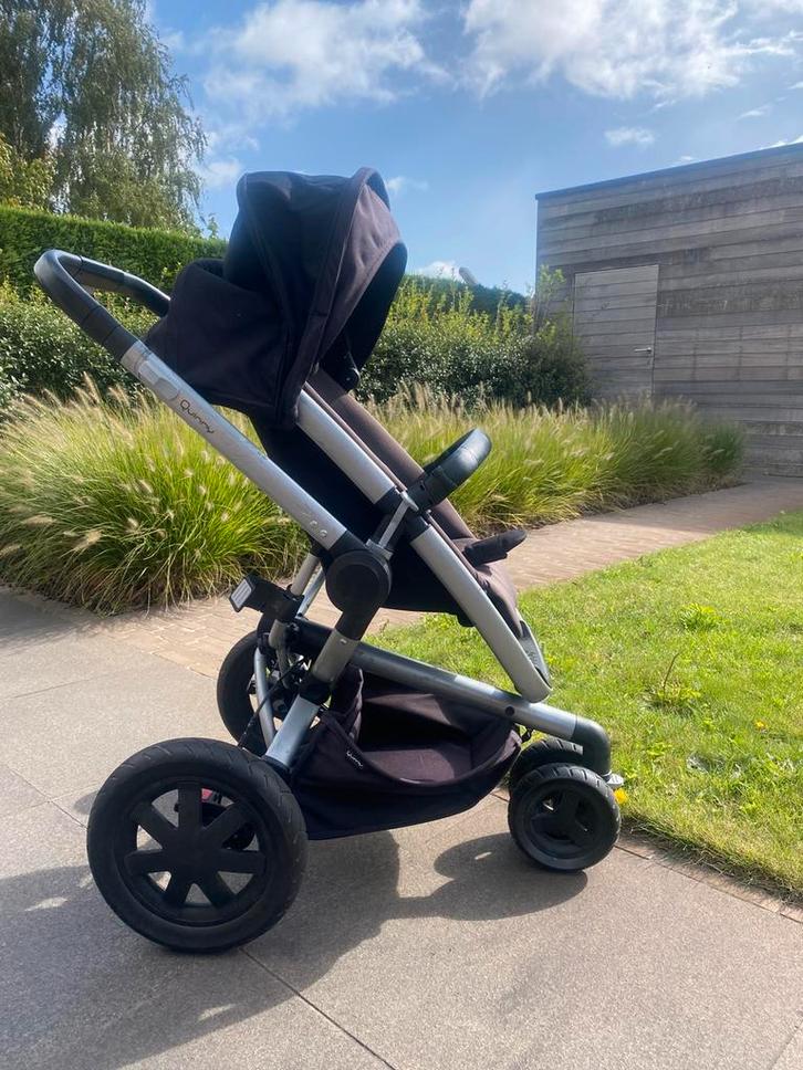 Quinny Buggy, Kinderen en Baby's, Kinderwagens en Combinaties, Gebruikt, Combiwagen, Quinny, Met reiswieg, Verstelbare duwstang