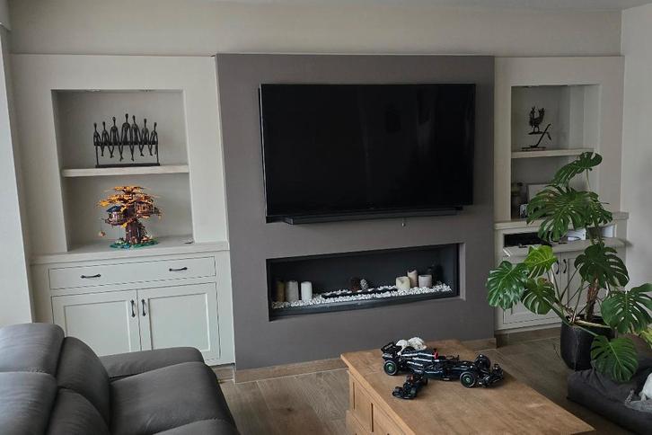 grand écran plat incurvé SMART TV 65 pouces, TV, Hi-fi & Vidéo, Télévisions, Utilisé, LCD, 100 cm ou plus, Full HD (1080p), Samsung