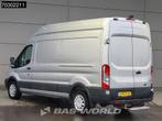 Ford Transit 130pk Hoog Dak L3H3 Trekhaak Navi Airco Cruise, Auto's, Stof, Euro 6, 4 cilinders, 2000 kg