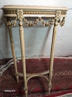 Console table marbre très ancienne 0489 37 77 05, Enlèvement ou Envoi