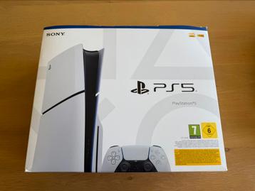 Lecteur PS5 Slim Disc + Assurance + Jeux, Enlèvement, Comme neuf