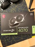 MSI VENTUS GeForce RTX 4070 2X E 12G OC, Computers en Software, Videokaarten, Ophalen, PCI-Express 4, Zo goed als nieuw, Nvidia