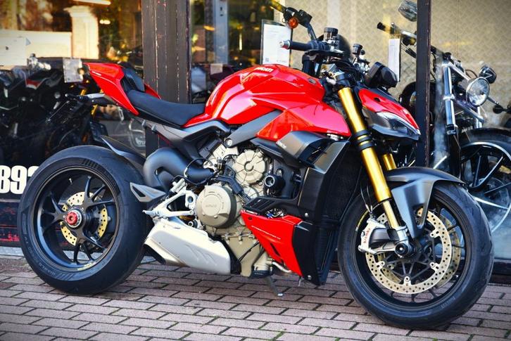DUCATI STREETFIGHTER V4S (TVAC) ***MOTOVERTE.BE***, Motoren, Motoren | Ducati, Bedrijf, Naked bike, 4 cilinders, Ophalen