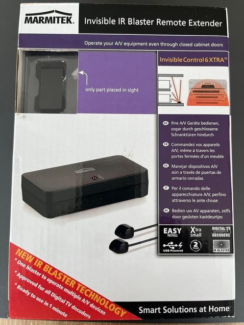 Marmitek invisible control verlenger 6 XTRA NIEUW, Audio, Tv en Foto, Afstandsbedieningen, Nieuw, Universeel, Dvd, Game console