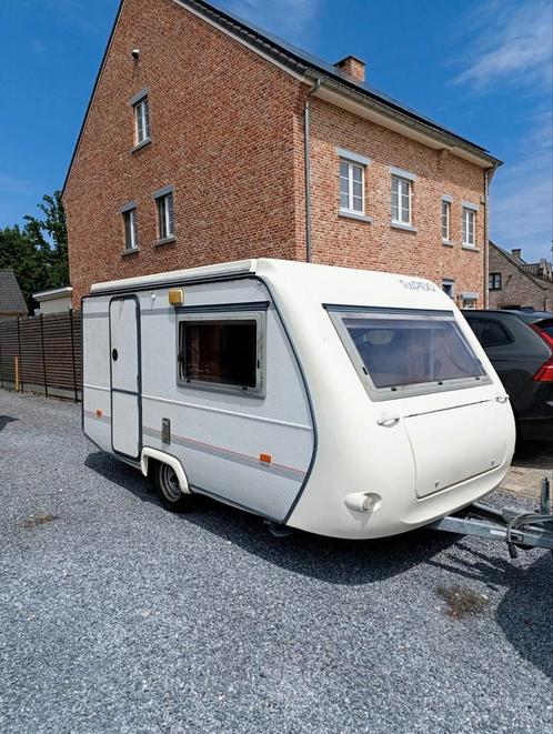 Rapido club 32 met hefdak (3 personen), Caravans en Kamperen, Caravans, Particulier, Rapido, Hefdak, Luifel, Reservewiel, Ophalen