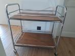 Retro rolwagentje jaren 70, Huis en Inrichting, Ophalen, Gebruikt, 50 tot 100 cm, Metaal