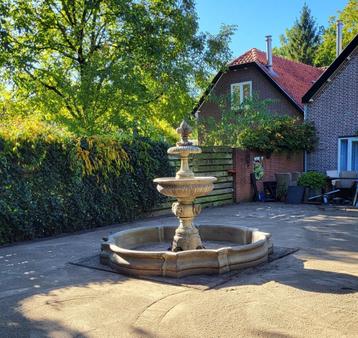 Fontein leeuwkoppen met rand beschikbaar voor biedingen