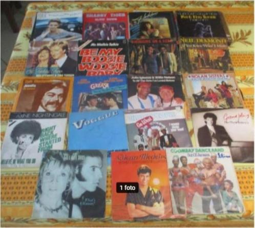 58 Prima Vinyl Singles met pop en rock - jaren 70-80, Cd's en Dvd's, Vinyl Singles, Zo goed als nieuw, Single, Pop, Ophalen of Verzenden