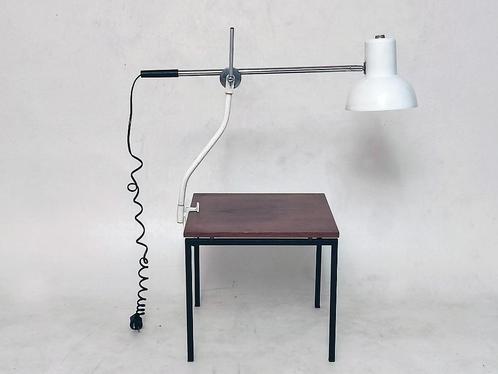 tafellamp klemlamp industrieel design, Huis en Inrichting, Lampen | Overige, Gebruikt, Ophalen of Verzenden