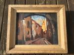 Richard Bressy : Vieille rue d'Huyères Côte d'Azur, Antiquités & Art, Art | Peinture | Moderne, Enlèvement ou Envoi