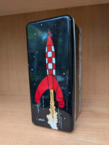Kuifje Raket naar de maan biscuitdoos 09-2008 nr 5499 beschikbaar voor biedingen