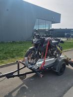 Location remorque moto, Ophalen