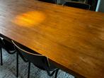 Volle teakhouten tafel 240x100x78 (lxbxh), Huis en Inrichting, Tafels | Eettafels, Ophalen, Zo goed als nieuw