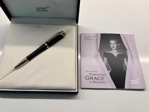 MONT BLANC Prinses Grace van Monaco collectie, Verzamelen, Pennenverzamelingen, Nieuw, Balpen, Mont Blanc, Met doosje, Met reclame