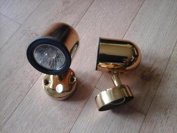 2 OPBOUW LEES LAMPJES MET SCHAKELAAR 12 /24 VOLT beschikbaar voor biedingen