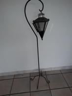 Lanterne bougie avec pieds fer forgé, Maison & Meubles, Lampes | Lampadaires, Comme neuf, Enlèvement
