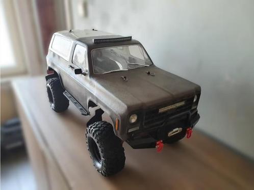 Traxxas TRX-4 Chevy K5 Blazer Crawler BROWN, Hobby en Vrije tijd, Modelbouw | Radiografisch | Auto's, Gebruikt, Auto offroad, Elektro