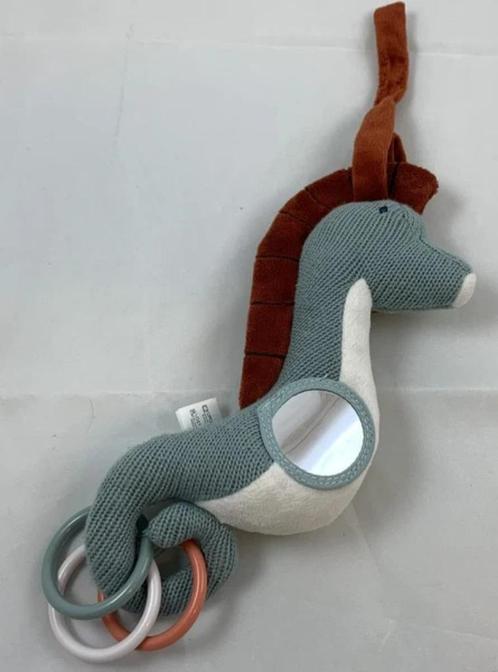 Prenatal knuffel zeepaardje 26cm pluche buggy kinderwagen, Kinderen en Baby's, Speelgoed | Babyspeelgoed, Zo goed als nieuw, Verzenden