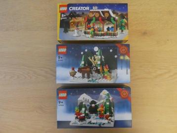 3 LEGO kerstsetjes