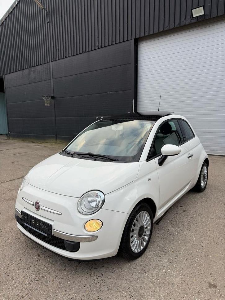 Fiat 500, airco, panoramadak, benzine, Auto's, Fiat, Particulier, Panoramadak, Benzine, Euro 5, Stadsauto, Ophalen