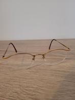 Vintage bril matsuda model 2845 goudkleurig, Ophalen of Verzenden, Zo goed als nieuw, Bril