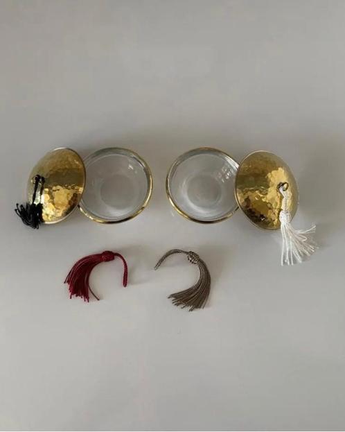 Lot de deux petites boîtes décoratives neuves, Diversen, Overige Diversen, Nieuw, Ophalen