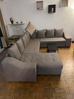 canapé LIT en (L) avec Coffre de Rangement COMME NEUF 500€, Maison & Meubles, Enlèvement, Comme neuf