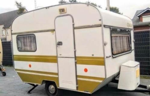 Caravan, Caravans en Kamperen, Caravans, Particulier, tot en met 2, 500 - 750 kg, Standaardzit, Knaus, Dwarsbed, tot 4 meter, Disselslot