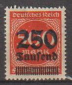 Duitse Rijk 1923 nr 295*, Postzegels en Munten, Verzenden, Duitse Keizerrijk