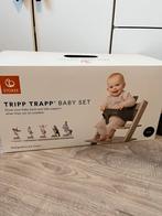 Stokke trip trap set zwart, Kinderen en Baby's, Kinderstoelen, Ophalen, Zo goed als nieuw