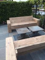 Steigerhout loungbanken gratis levering, Ophalen of Verzenden, Nieuw