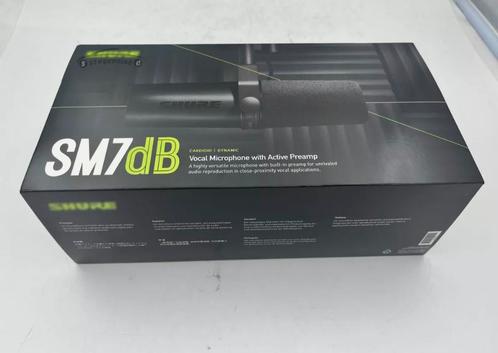(NIEUW) SHURE SM7dB Microfoon MET Ingebouwde Voorversterker, Muziek en Instrumenten, Microfoons, Nieuw, Ophalen of Verzenden