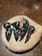 Gold leopard print earrings / oorbellen, Overige materialen, Nieuw, Ophalen of Verzenden, Knopjes of Stekers