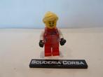 Lego Minifigs SC056 Ferrari 488 GT3 "Scuderia Corsa" Driver, Ophalen of Verzenden, Zo goed als nieuw, Losse stenen, Lego